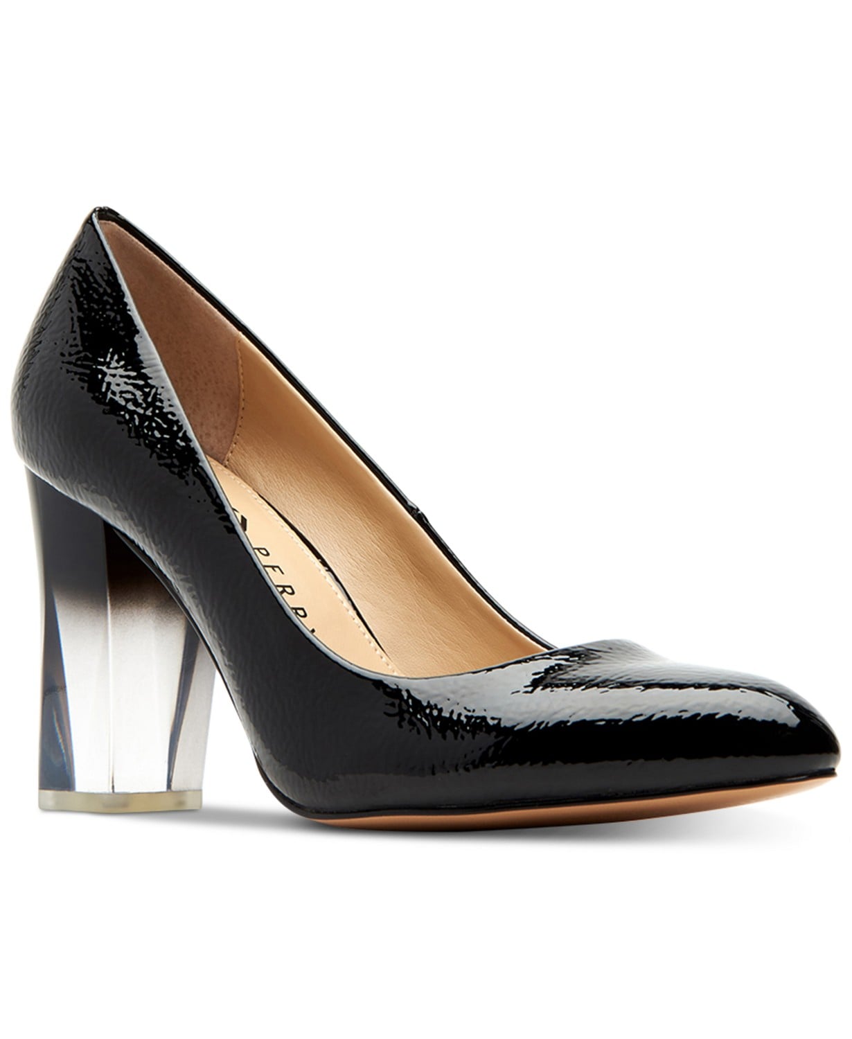 Katy perry top lucite pump