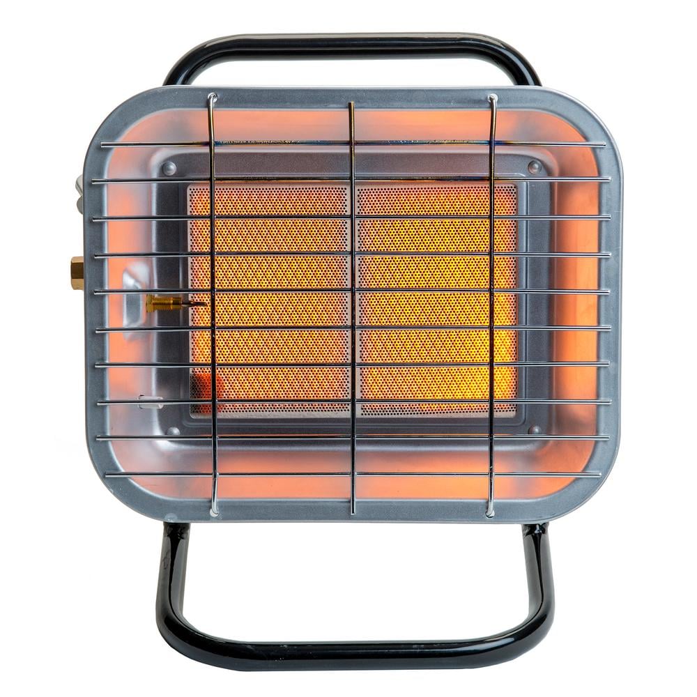 A Portable Patio Heater: 15,000 BTU Portable Radiant Propane Thermablaster