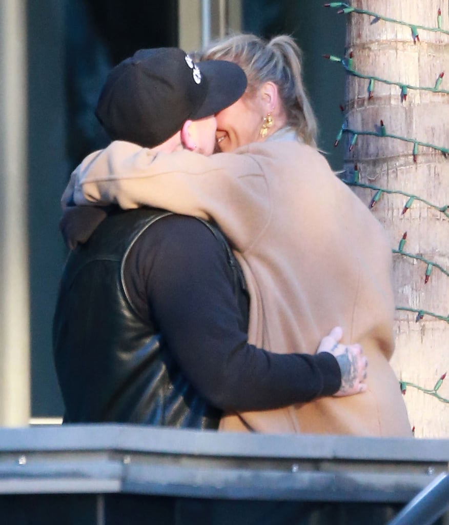 Cameron Diaz and Benji Madden Kissing in LA Dec. 2016