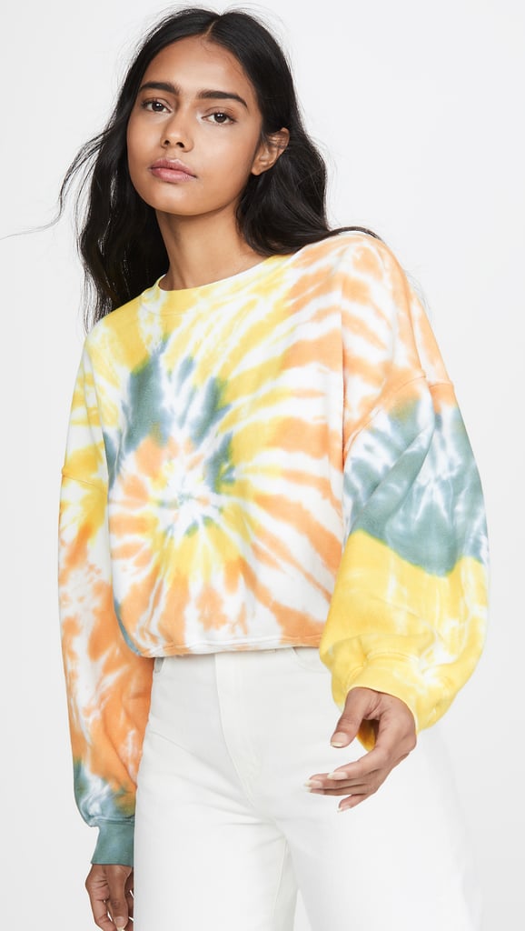 Agolde balloon sleeve sweatshirt sale