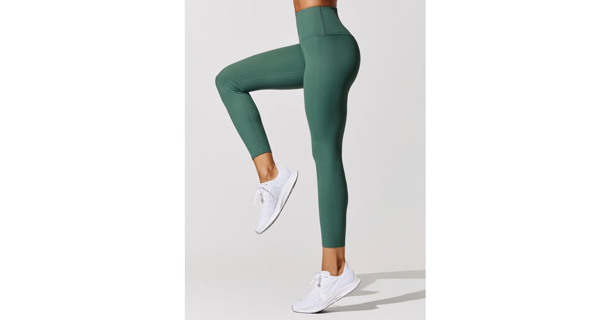 Carbon38 Ribbed Regular Rise 7/8 Length Leggings, If You Have a Big Butt,  These 15 Leggings Will Flatter Your Booty From Every Angle