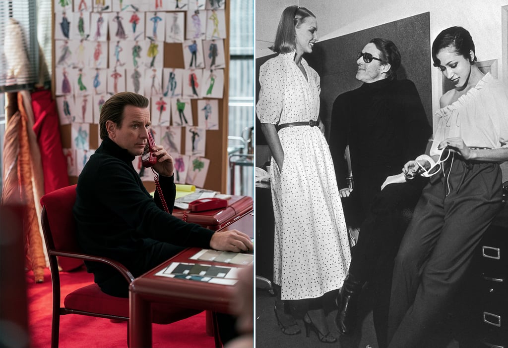 Compare the Costumes in Netflix's Halston to Real-Life Style