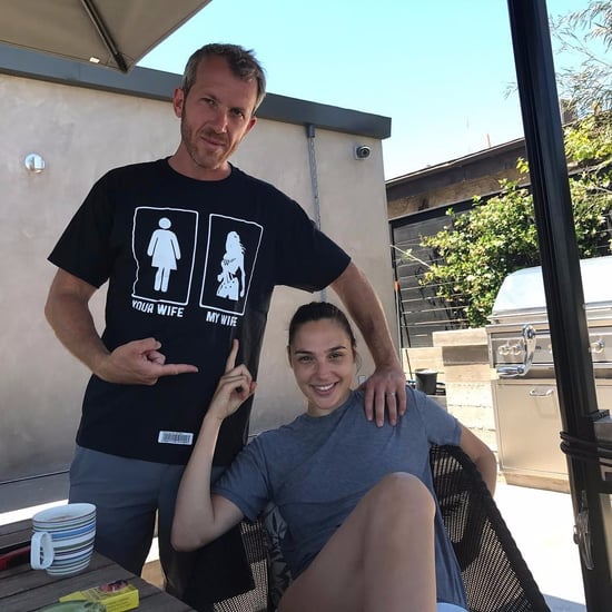Gal Gadot Husband's Wonder Woman T-Shirt on Instagram