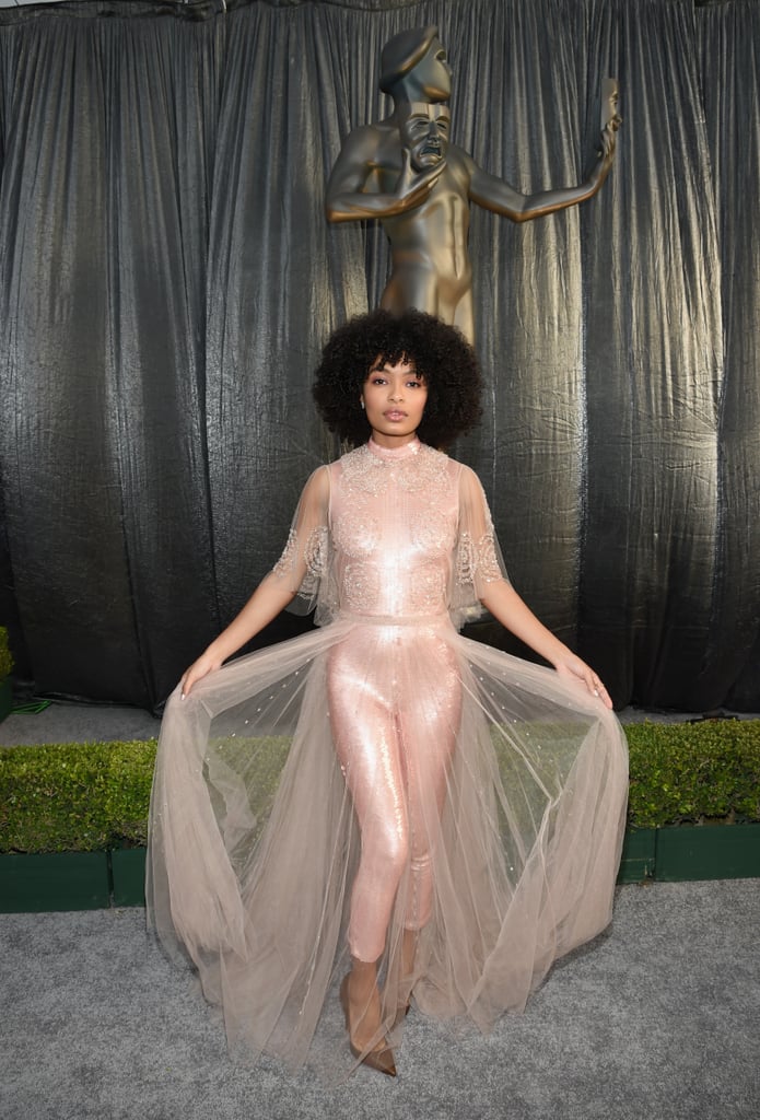 Yara Shahidi at the 2019 SAG Awards