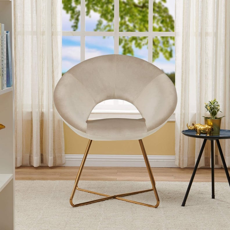 For an Elegant Statement: Duhome Modern Accent Velvet Chair