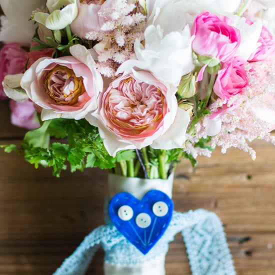 Felt Heart Something Blue DIY