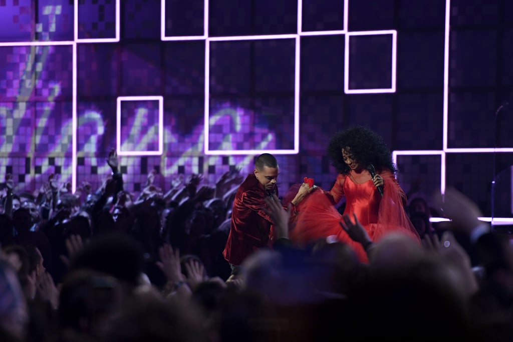 Diana Ross and Her Family at the 2019 Grammys