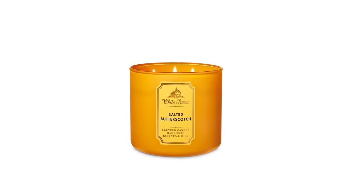 Salted Butterscotch 3Wick Candle Bath & Body Works' Fall 2020
