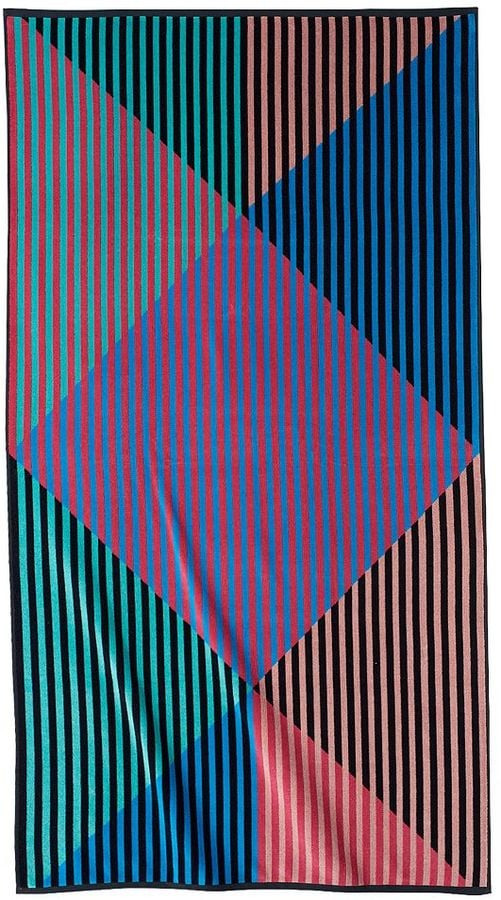 Celebrate Summer Together Illusion Beach Towel