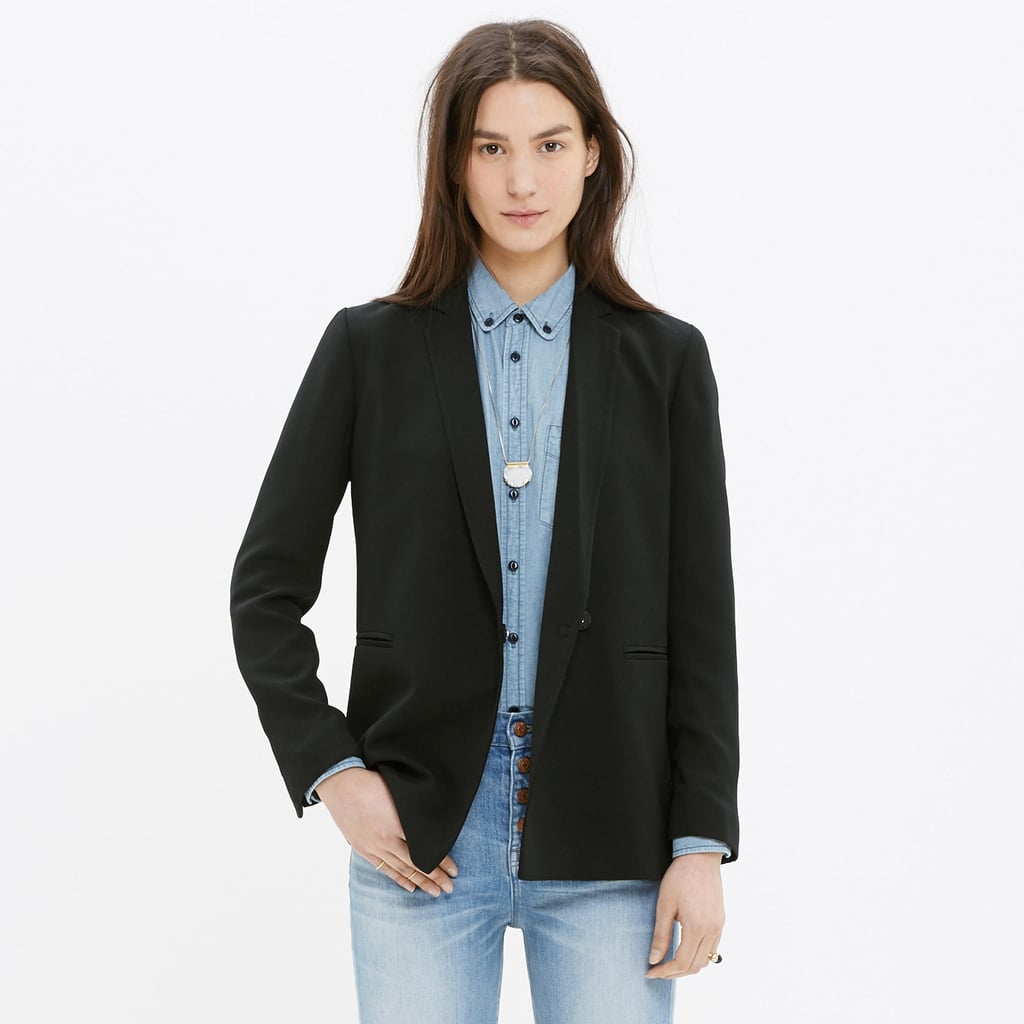 Madewell Lycée Drapey Blazer ($148)
