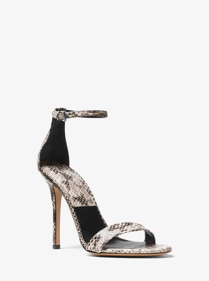 Michael Kors Jacqueline Snakeskin Sandal