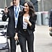 Meghan Markle's Black Trouser Suit Ireland 2018