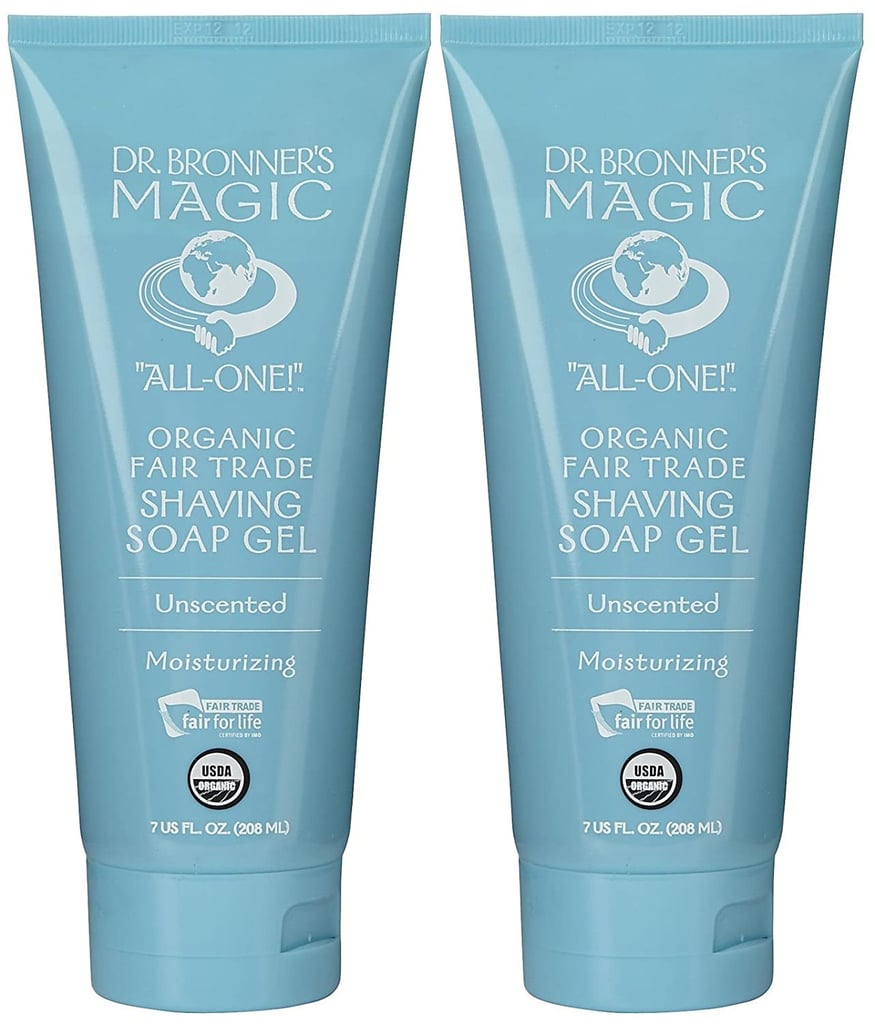 Dr. Bronner's Magic Organic Unscented Shaving Soap Gel
