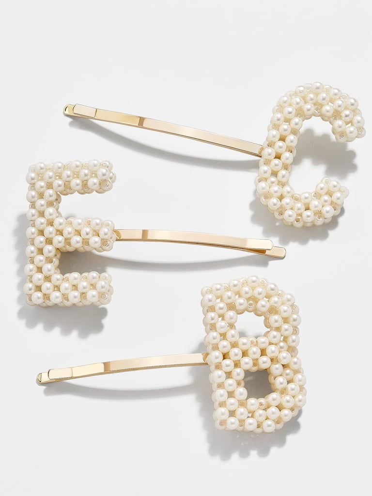 Initial Pearl Hair Pin