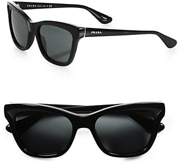 Prada Square Cat's-Eye Sunglasses ($290)