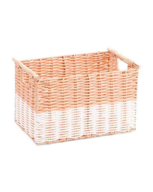 Small Indoor Outdoor Storage Basket