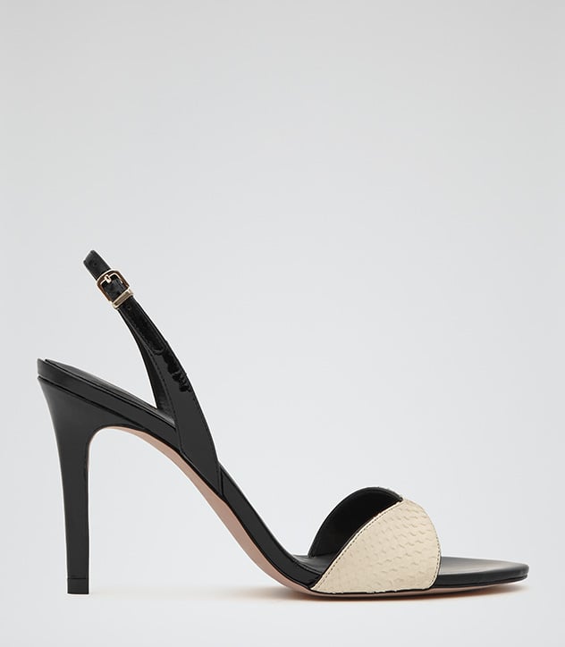 Leone Two-Tone Slingbacks