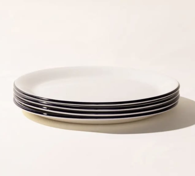 Made In Black Dinner Plates
