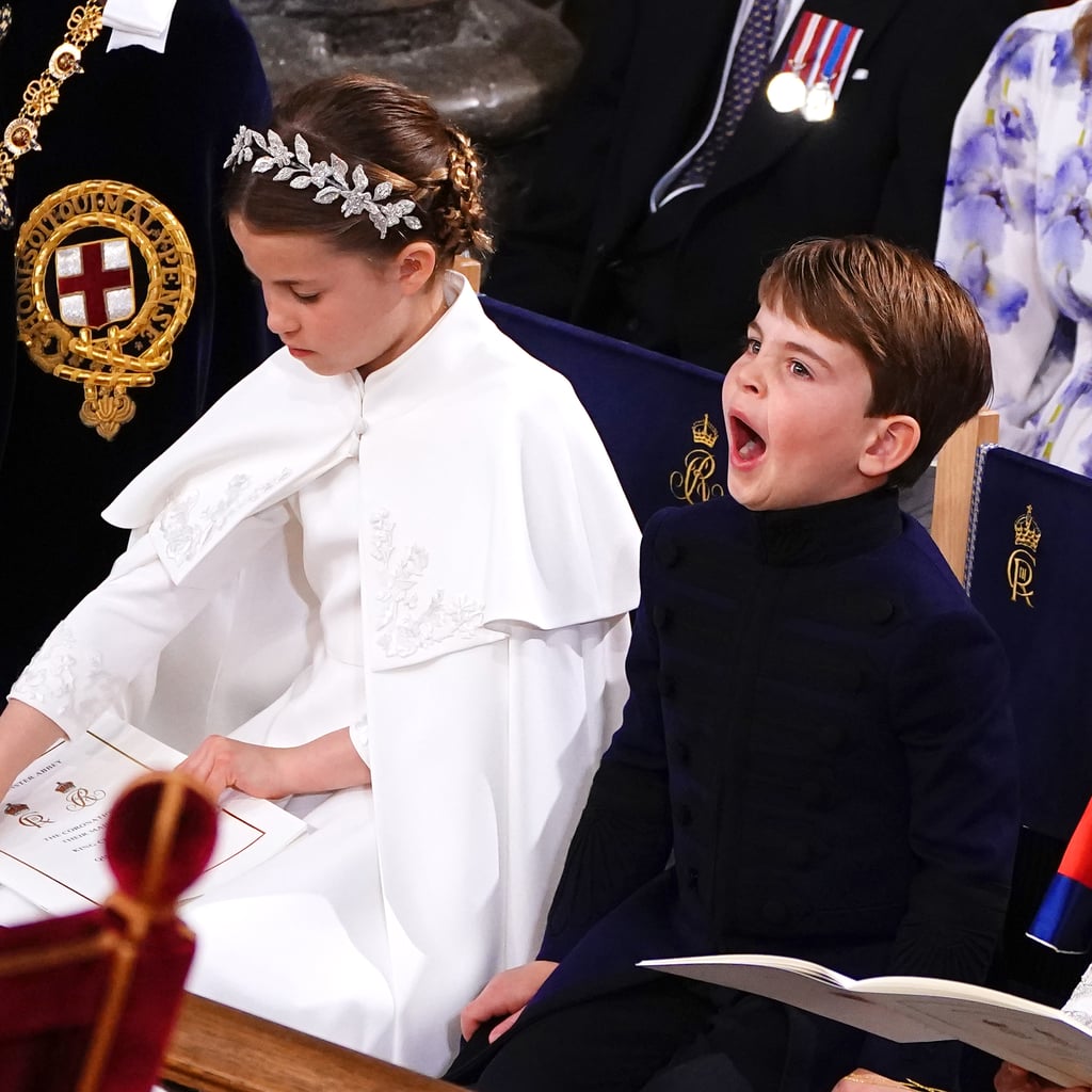 Prince Louis Couldn't Hide His Boredom at His Grandfather King Charles III's Coronation