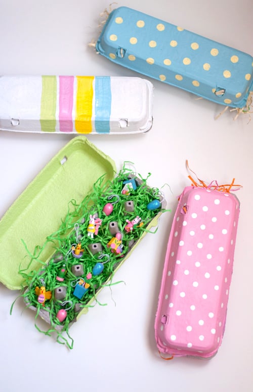 Easy Painted Egg Cartons