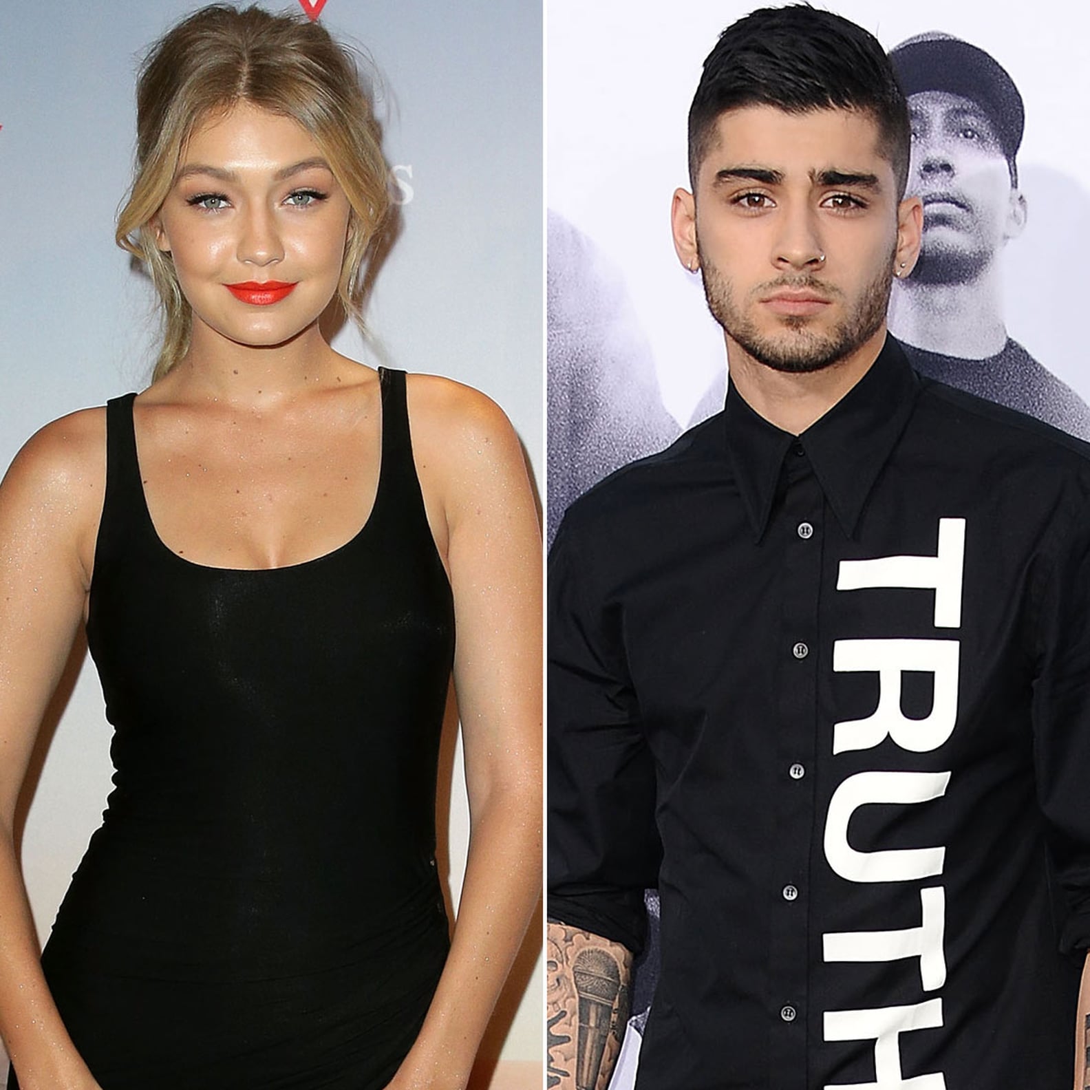 Gigi Hadid Shares Shirtless Photo Of Zayn Malik Popsugar Celebrity 