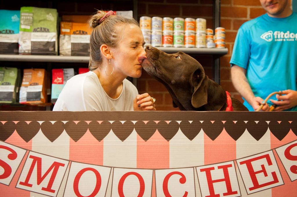 Dog Kissing Booth POPSUGAR Pets
