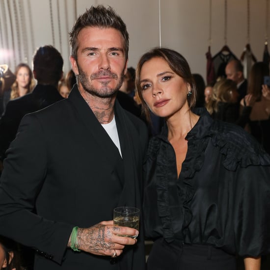 Victoria Beckham Doesn't Let David See Her Without Brows