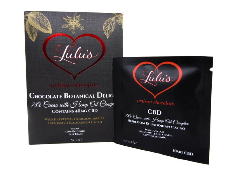 Lulu’s Hemp Oil CBD Chocolate