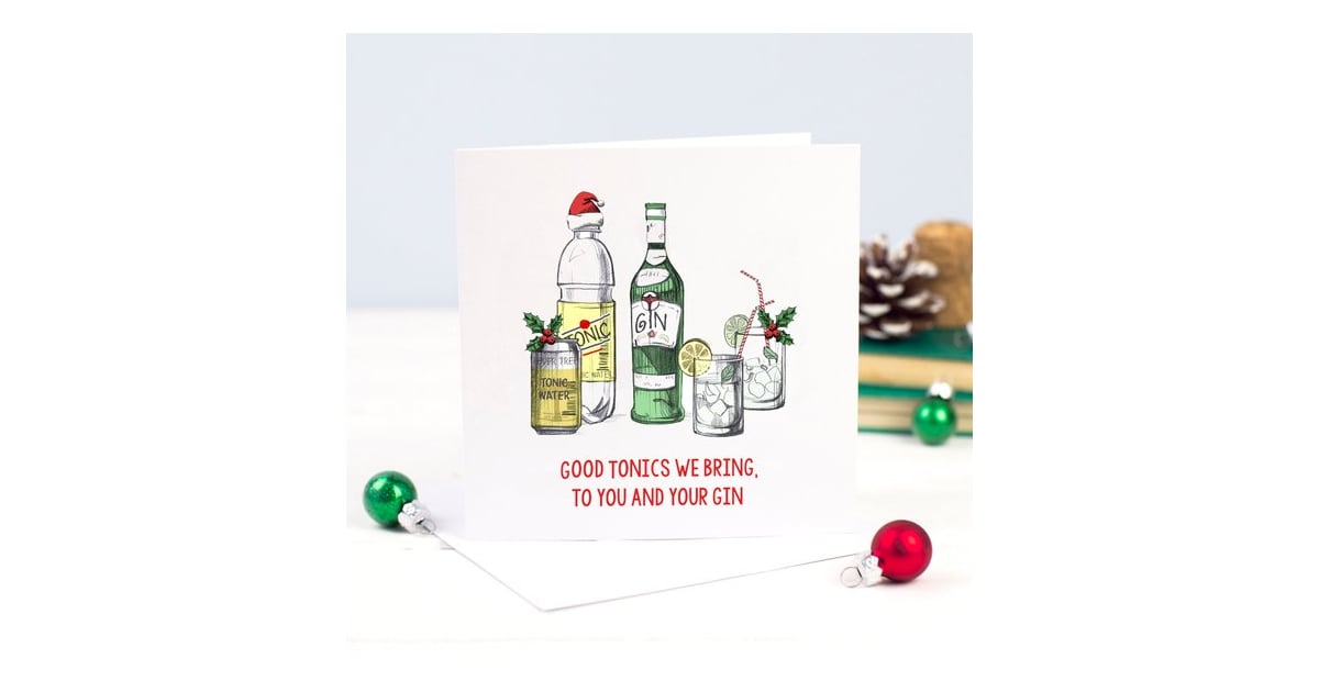 Funny Gin Christmas Card | I Just Sent Out All of These Holiday Cards, and  I am Weeping They Are So Funny | POPSUGAR Love & Sex Photo 8