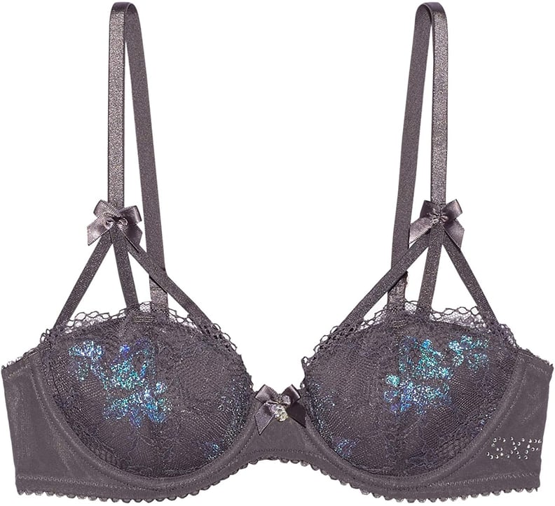 Savage x Fenty Living in the Clouds Iridescent Lace Caged Demi Bra