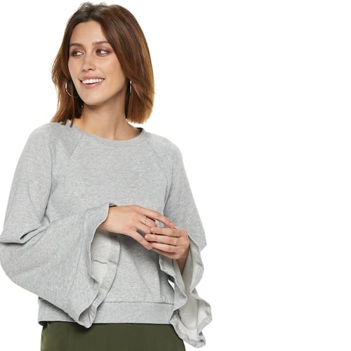 POPSUGAR Bell-Sleeve Sweatshirt