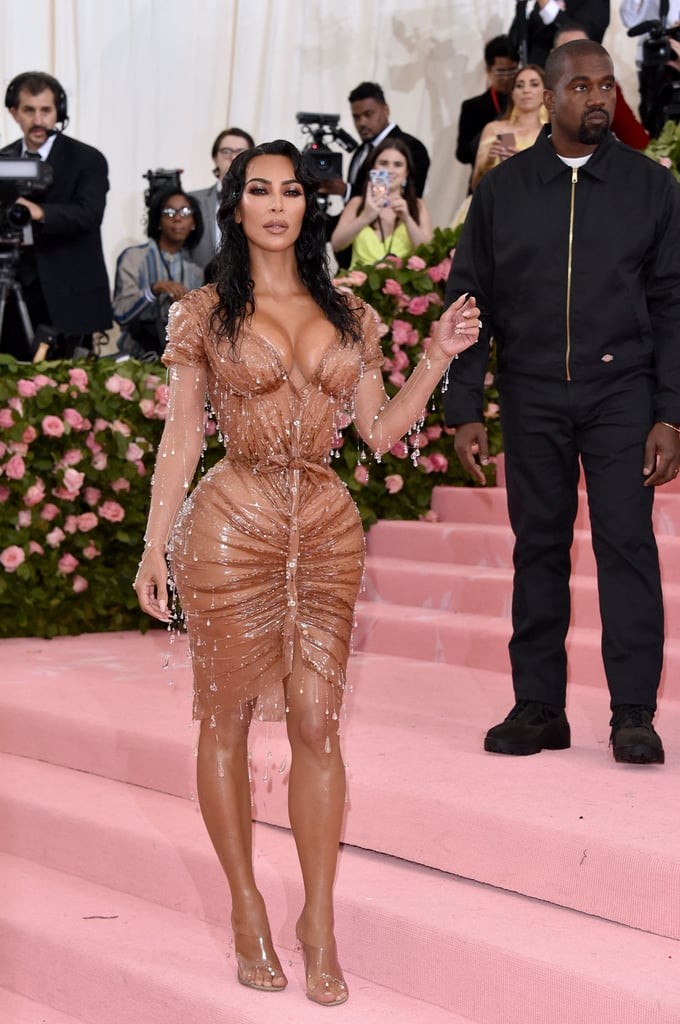 Kim Kardashian and Kanye West at the 2019 Met Gala