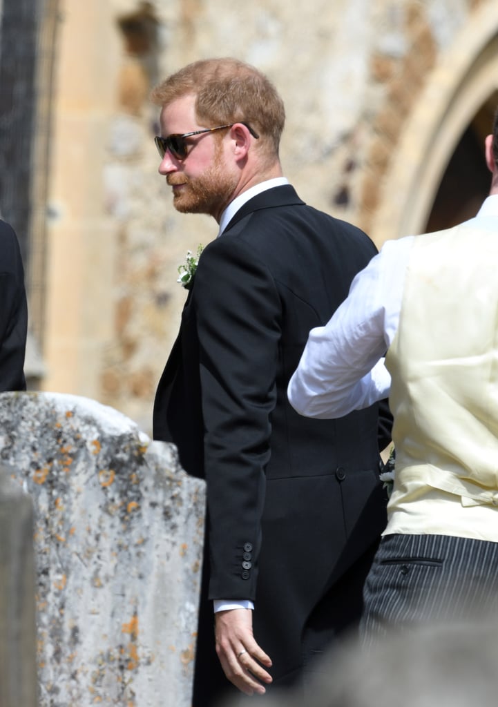 Prince Harry and Meghan Markle at Friend's Wedding 2018
