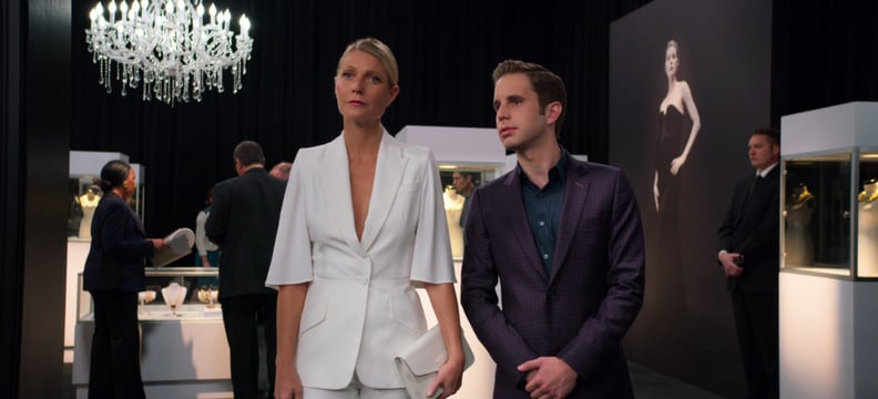 Gwyneth Paltrow as Georgina Hobart and Ben Platt as Payton Hobart