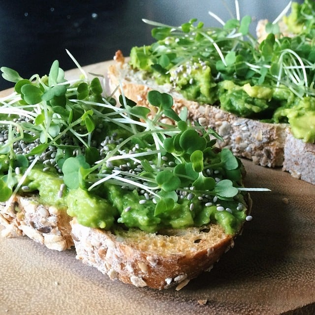 Baby arugula and chia seeds might look like bird food, but both are nutritional powerhouses!
Source: Instagram user vegankoala