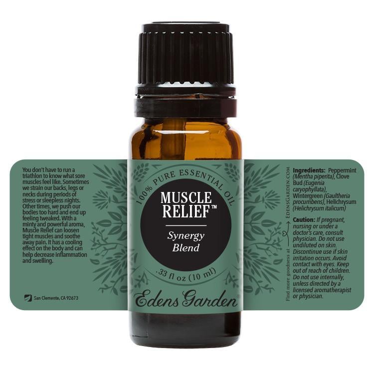 Eden's Garden Muscle Relief + Jojoba Carrier Oil