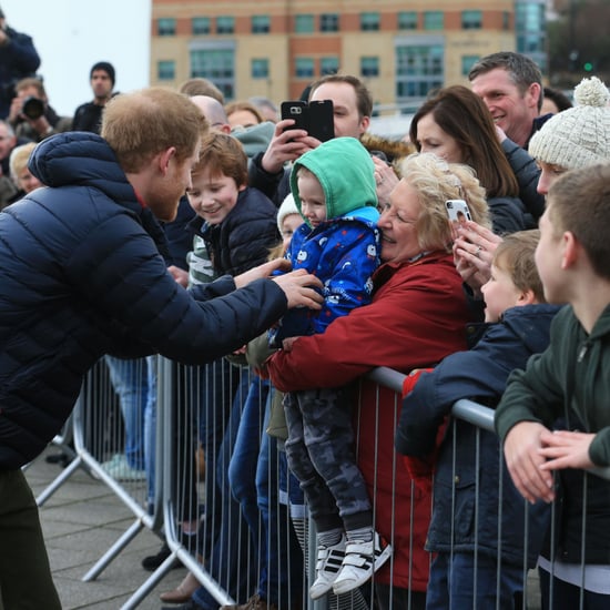 Prince Harry at Training Session in England February 2017