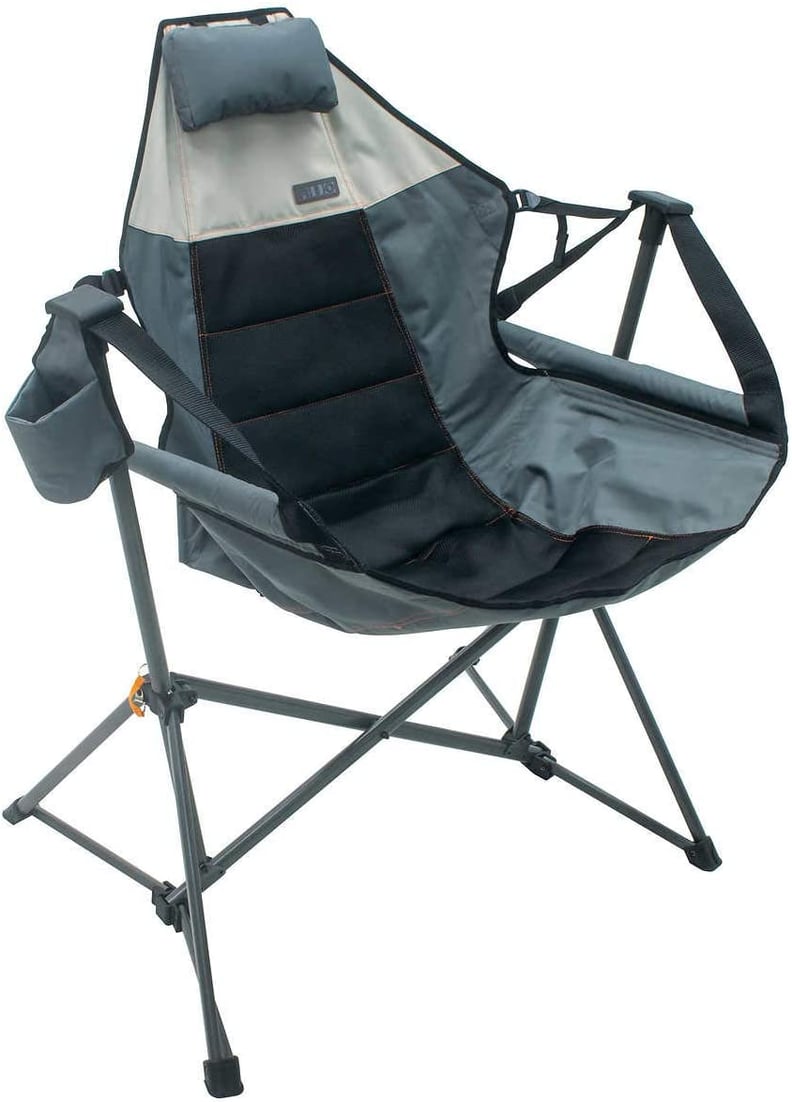 A Camping Chair: Rio Foldable Hammock Chair Lounger