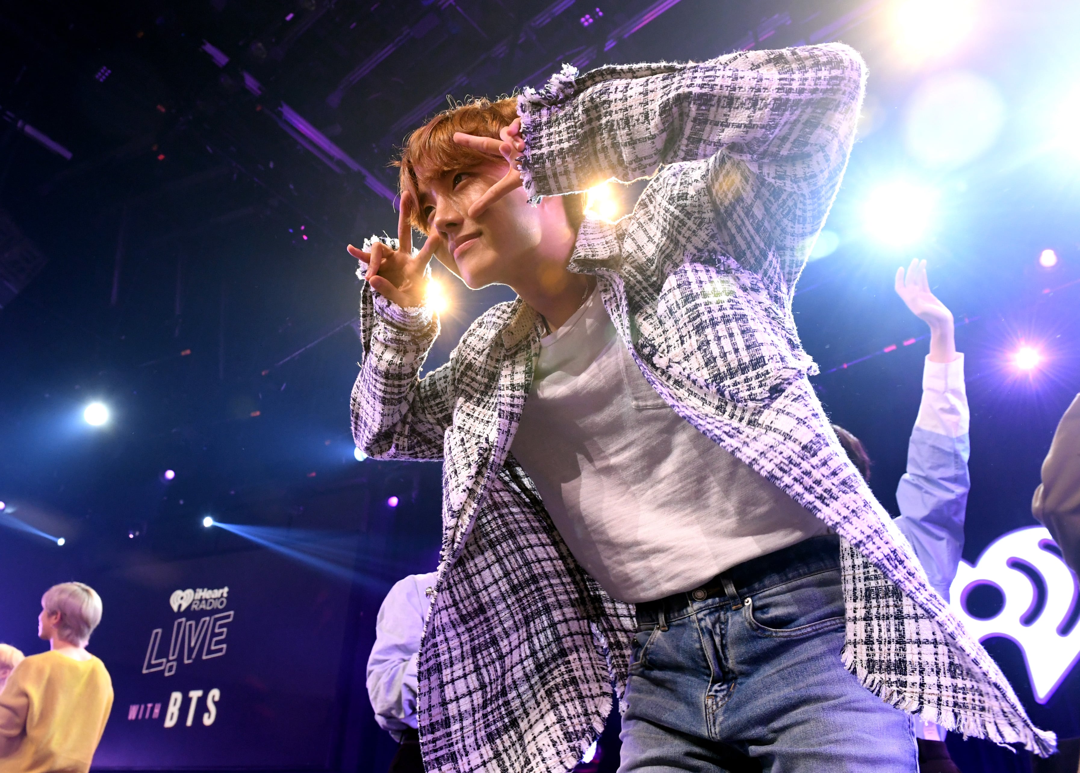 J-Hope for a live performance of the 'Jack In The Box' (JITB