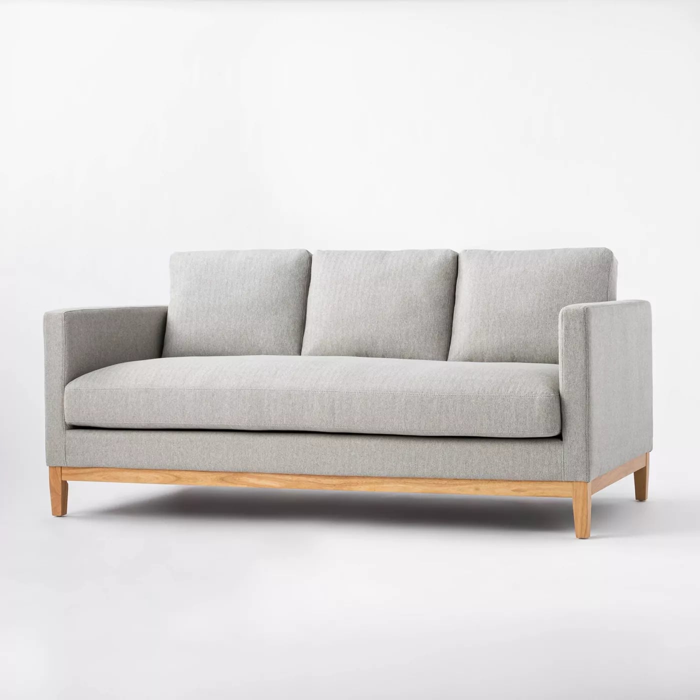 Sofa sales wooden base