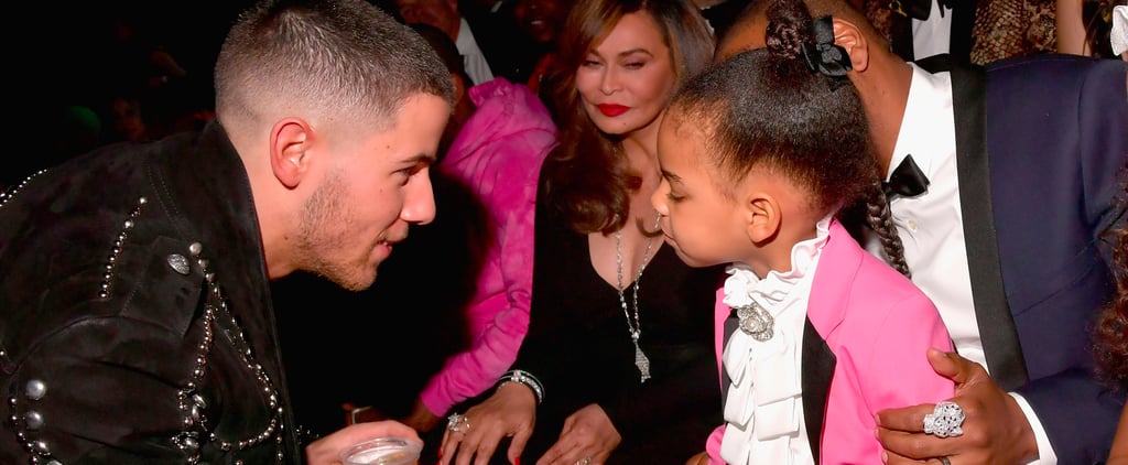 Blue Ivy With Celebrities at the 2017 Grammys