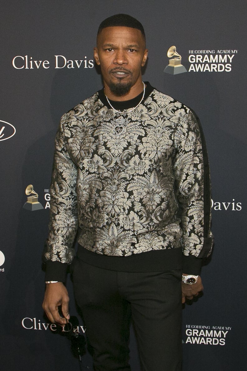 Jamie Foxx at Clive Davis's 2020 Pre-Grammy Gala in LA