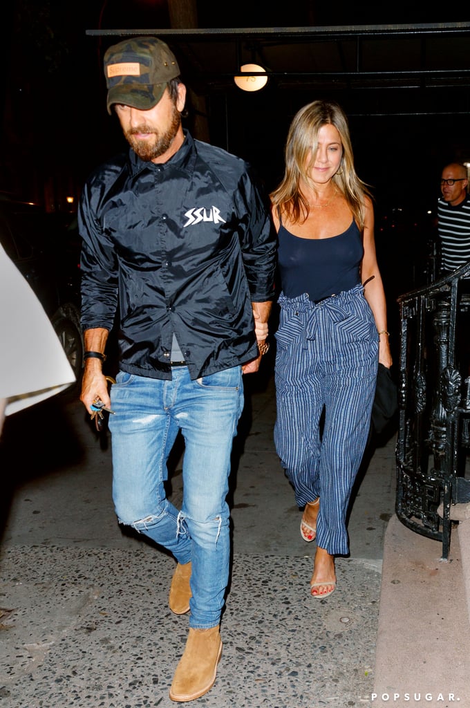 Jennifer Aniston with Justin Theroux