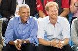 Prince Harry and Barack Obama Are Just 2 Bros in Button-Down Shirts, Watching Basketball Together
