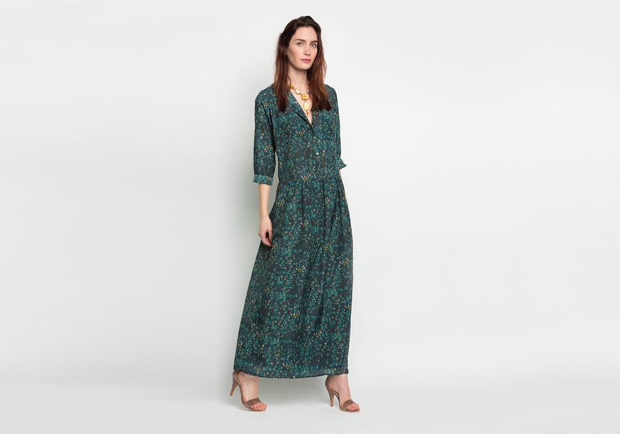 Printed Maxi Dress