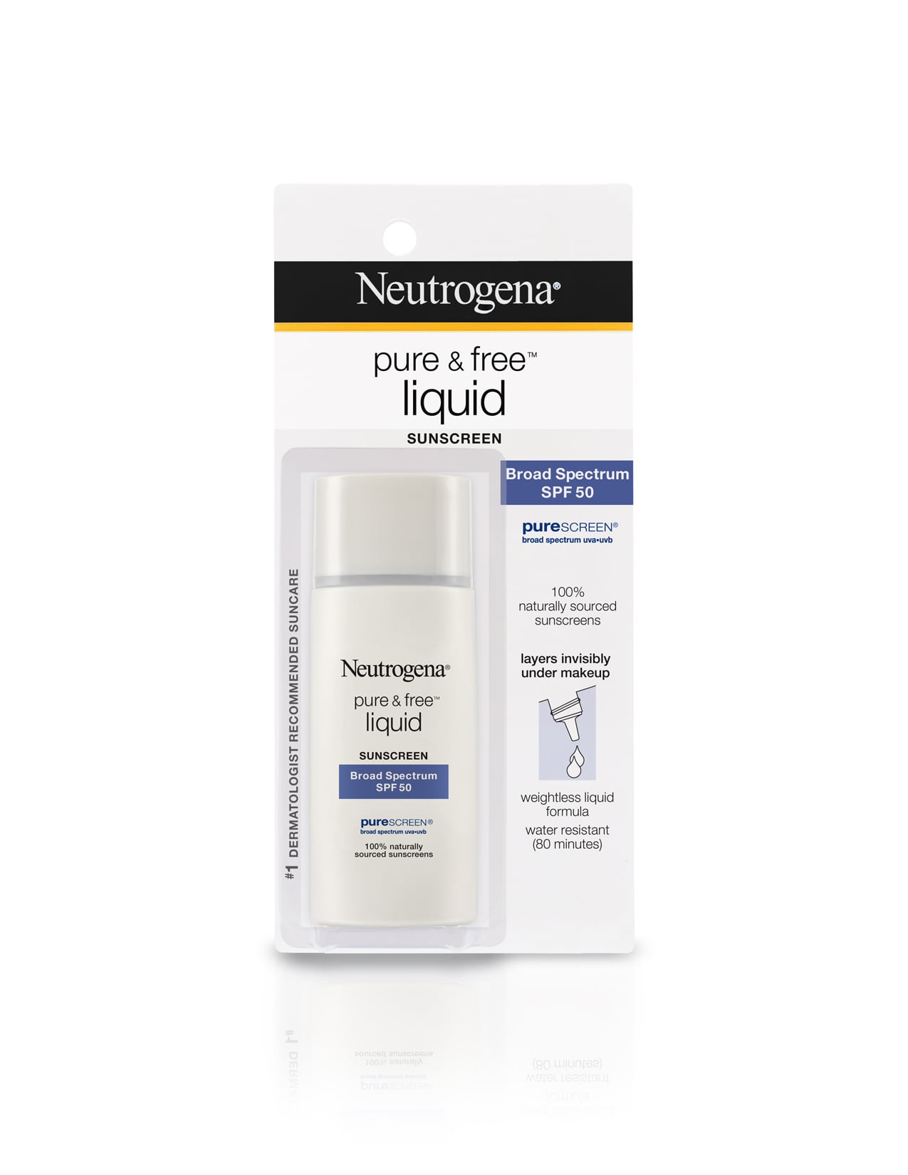 neutrogena sunscreen under makeup