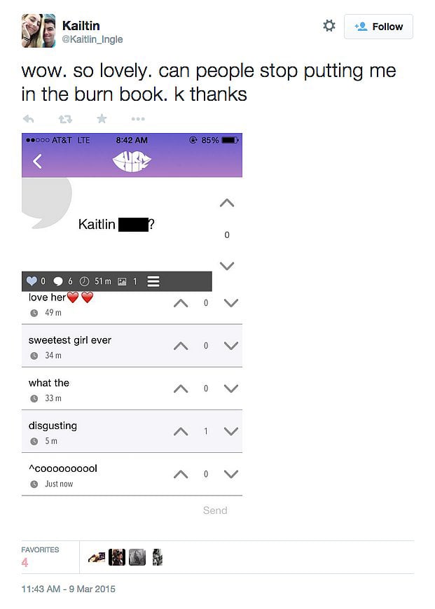 Burnbook App