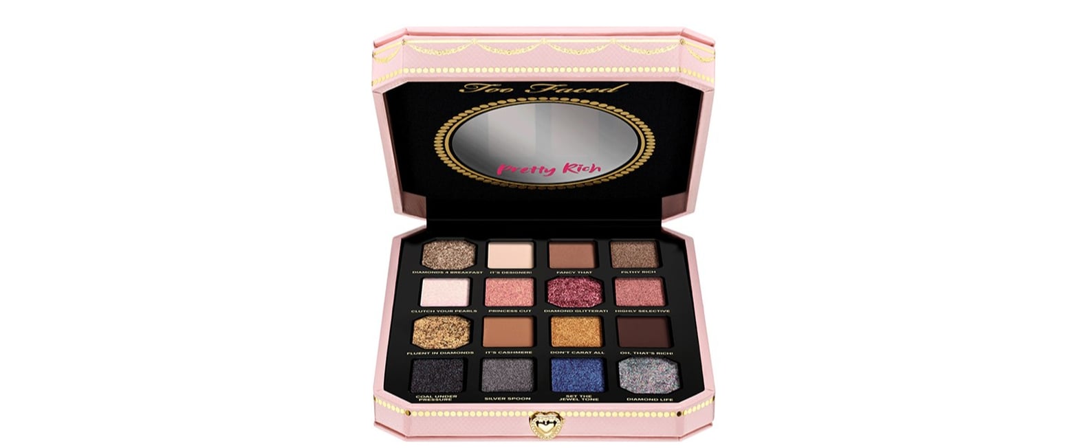 Too Faced Pretty Rich Diamond Light Eyeshadow Palette Review Popsugar Beauty 