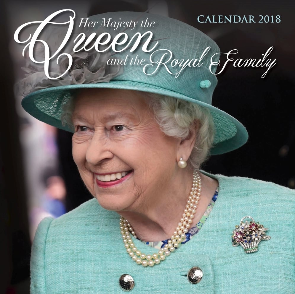 Queen and Royal Family Wall Calendar