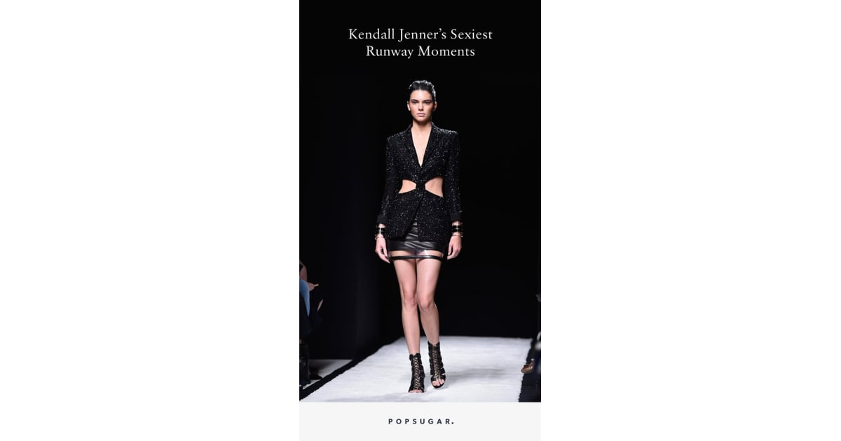 Kendall Jenner Sexiest Runway Moments | POPSUGAR Fashion Photo 23
